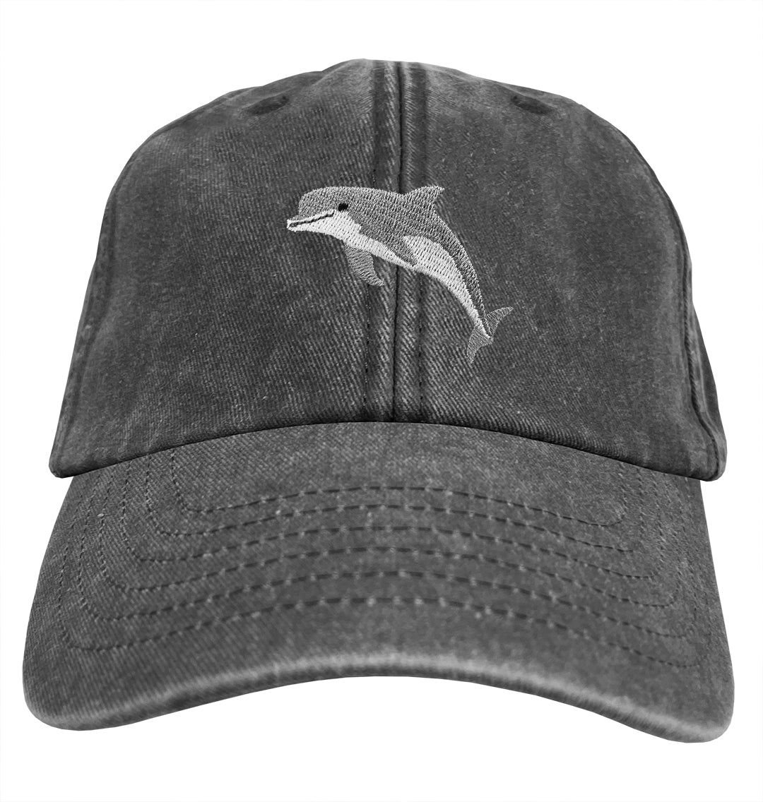 Dolphin Denim Cap - Blue Panda