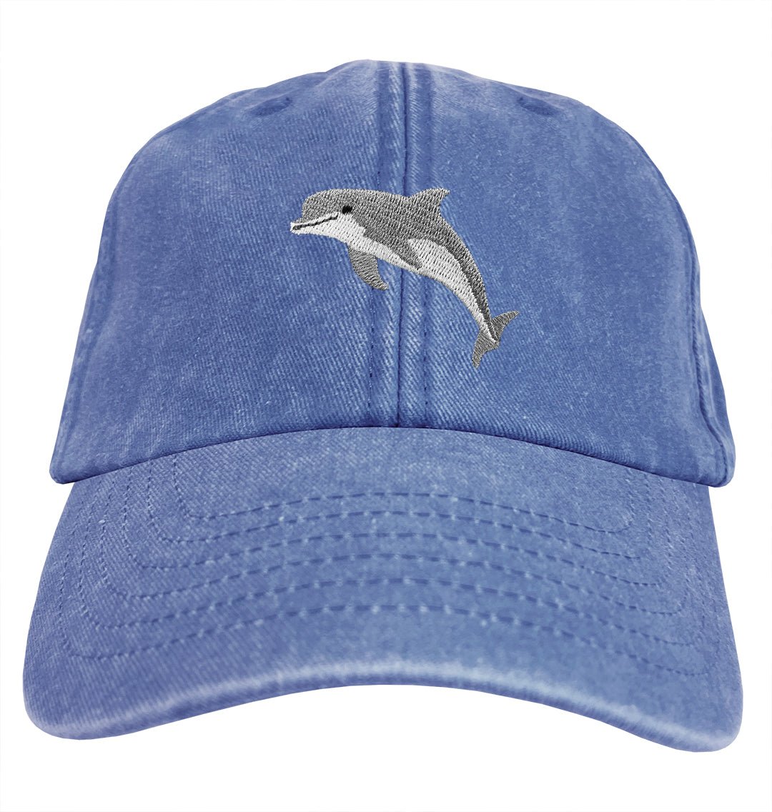 Dolphin Denim Cap - Blue Panda