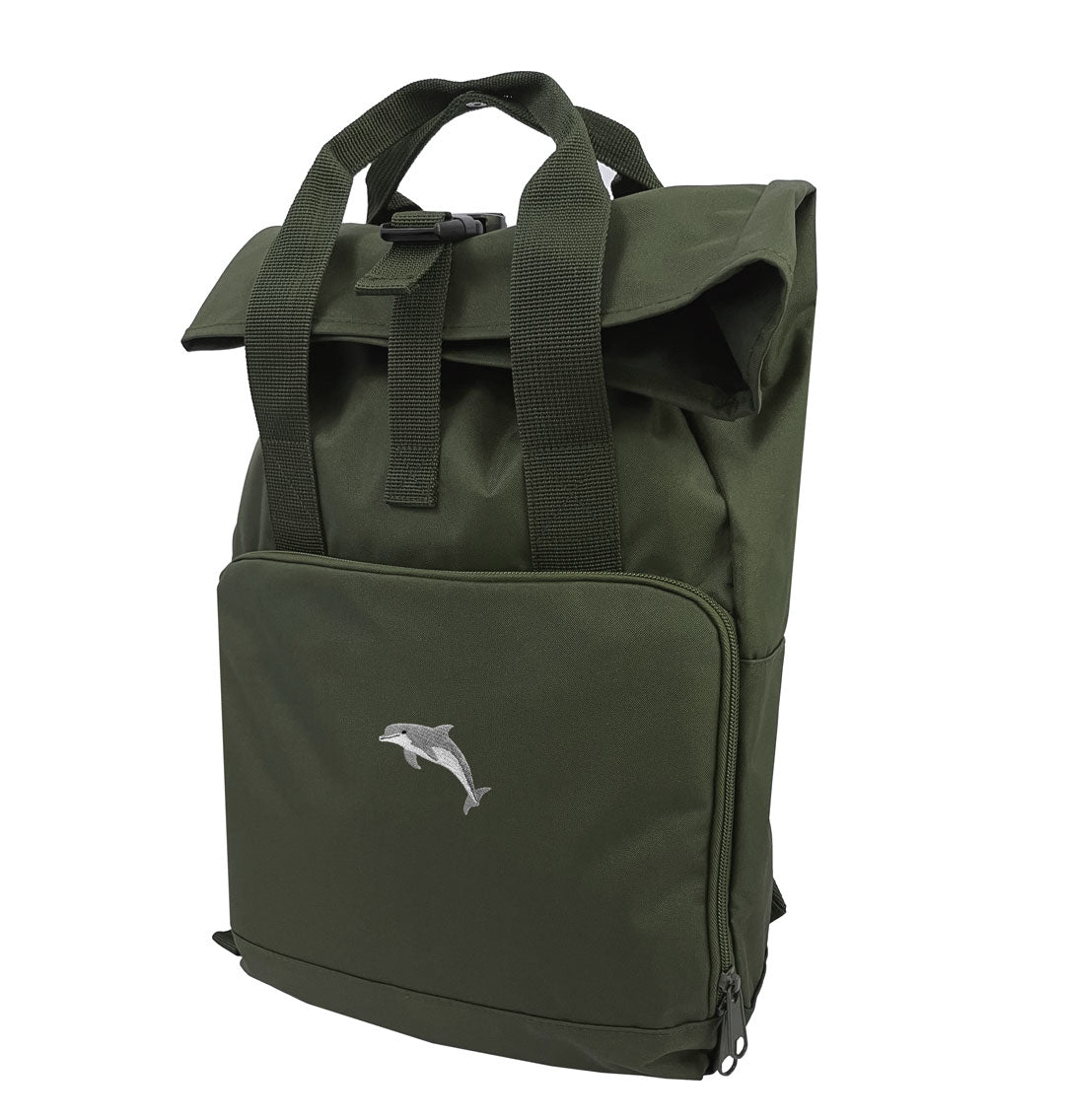 Dolphin Everyday Roll-top Recycled Backpack