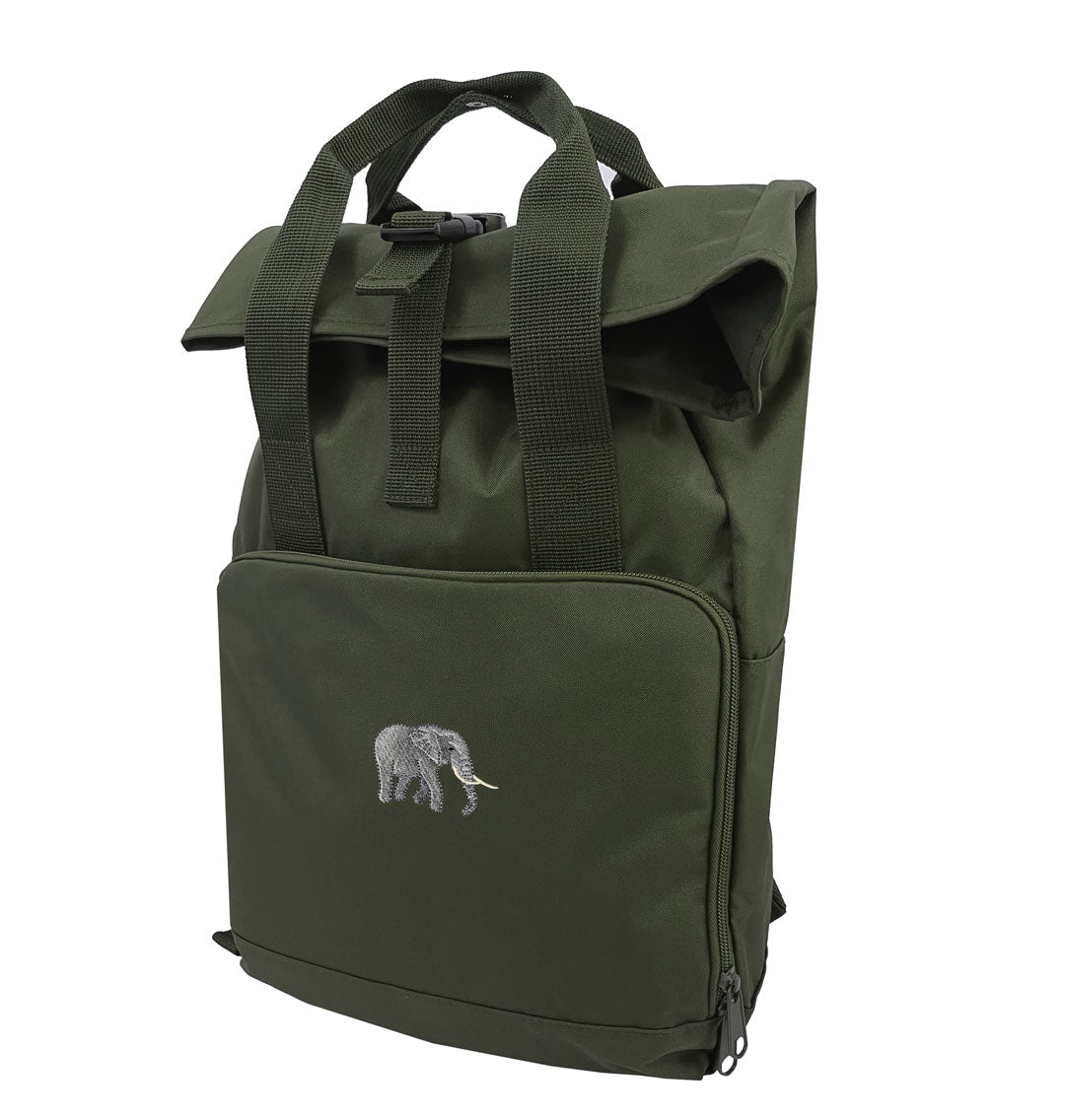 Elephant Everyday Roll-top Recycled Backpack