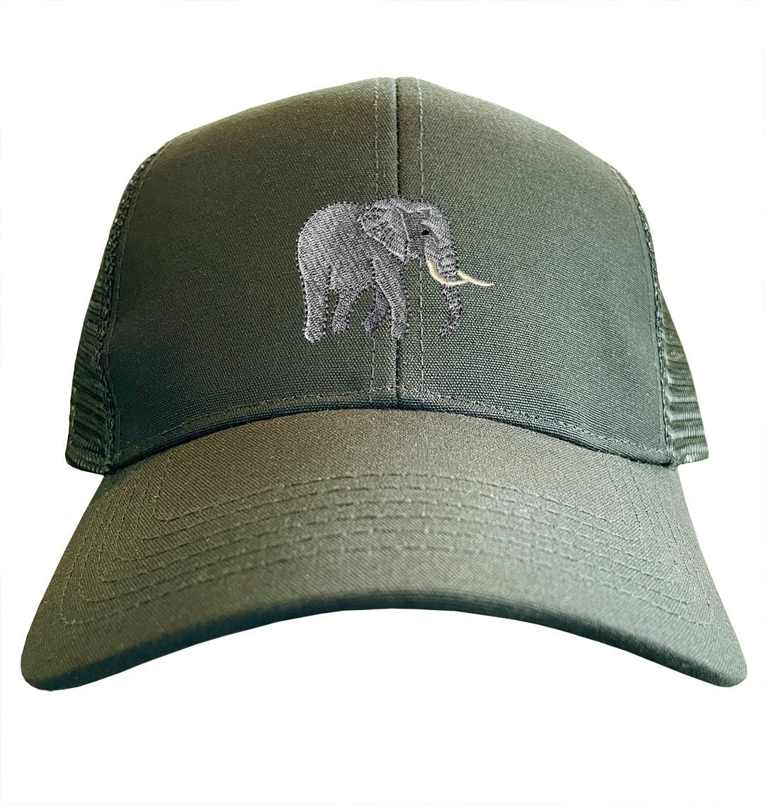 Elephant Trucker Cap - Blue Panda