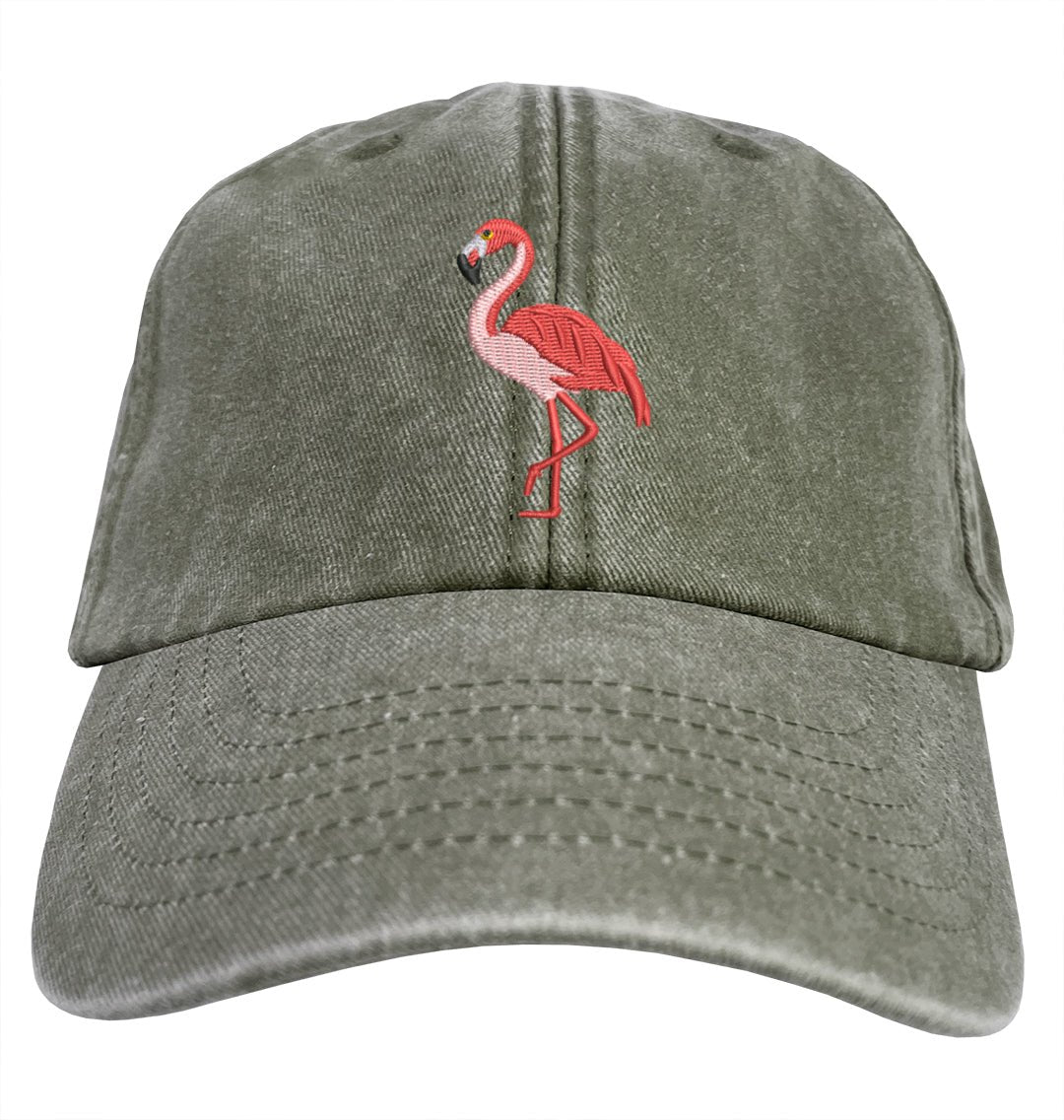 Flamingo Denim Cap - Blue Panda