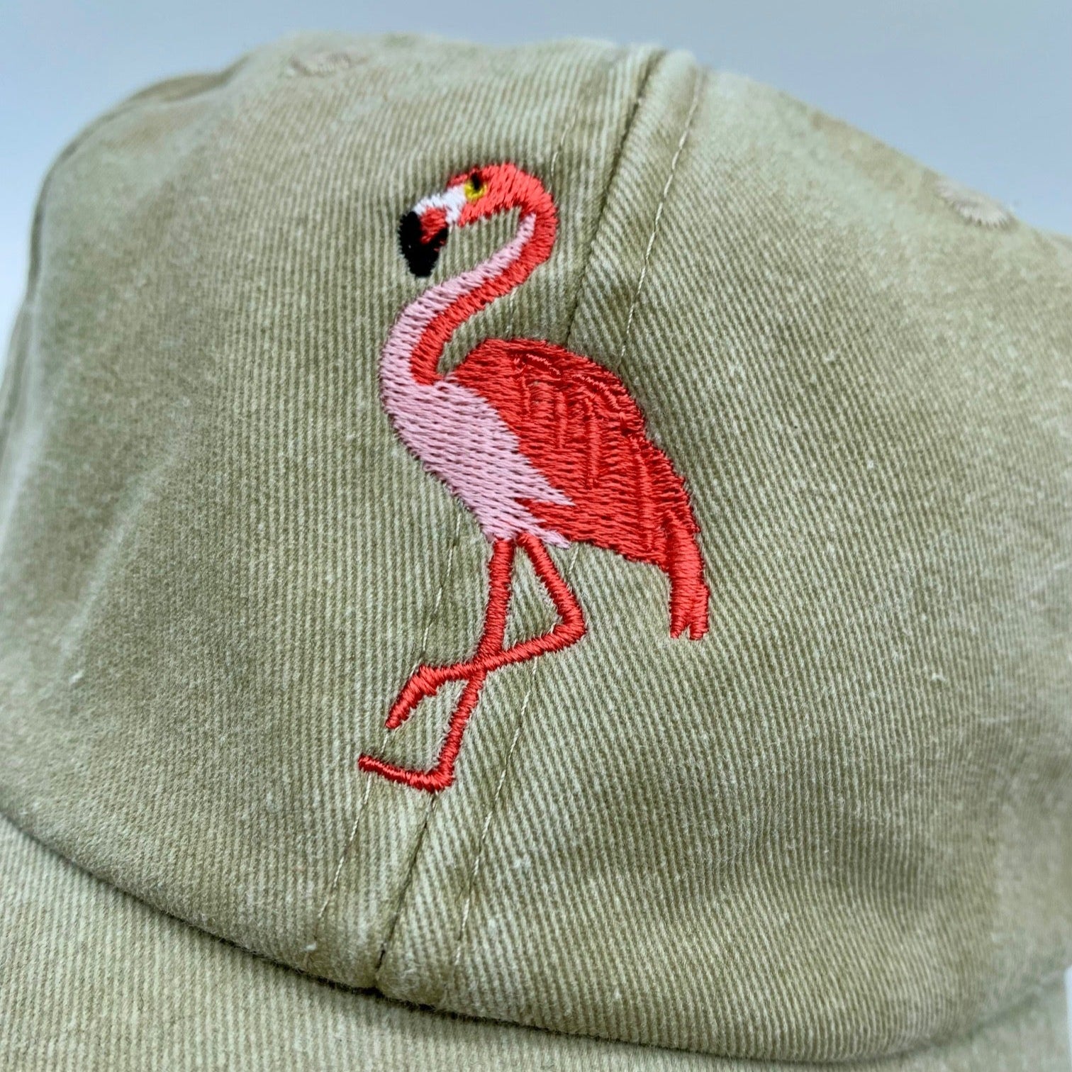 Flamingo Denim Cap - Blue Panda
