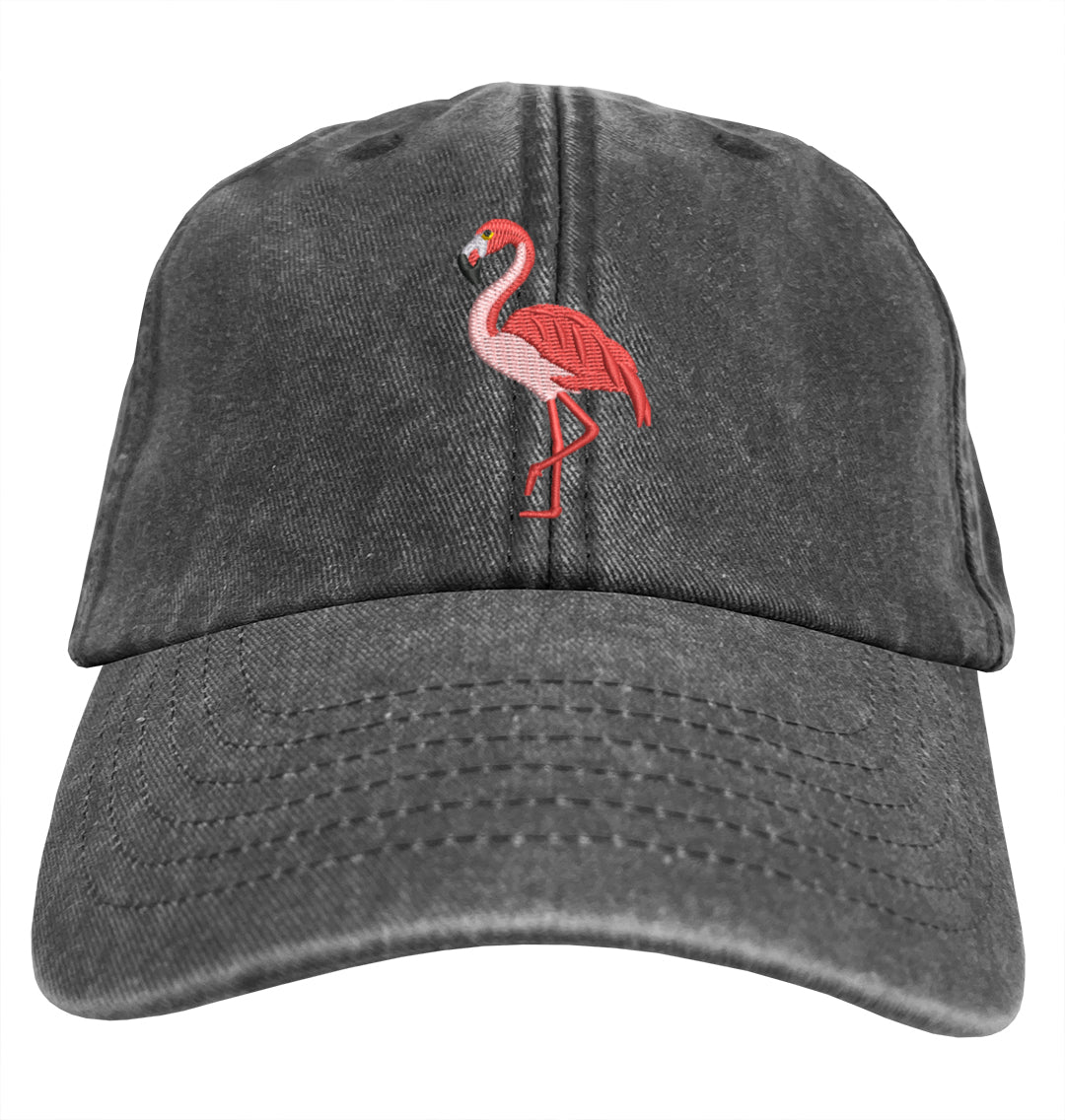 Flamingo Denim Cap - Blue Panda