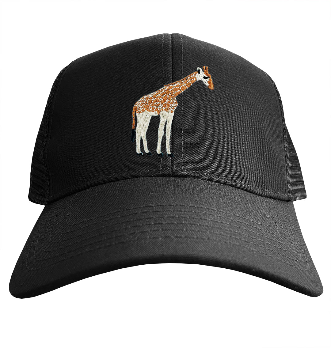 Giraffe Trucker Cap - Blue Panda