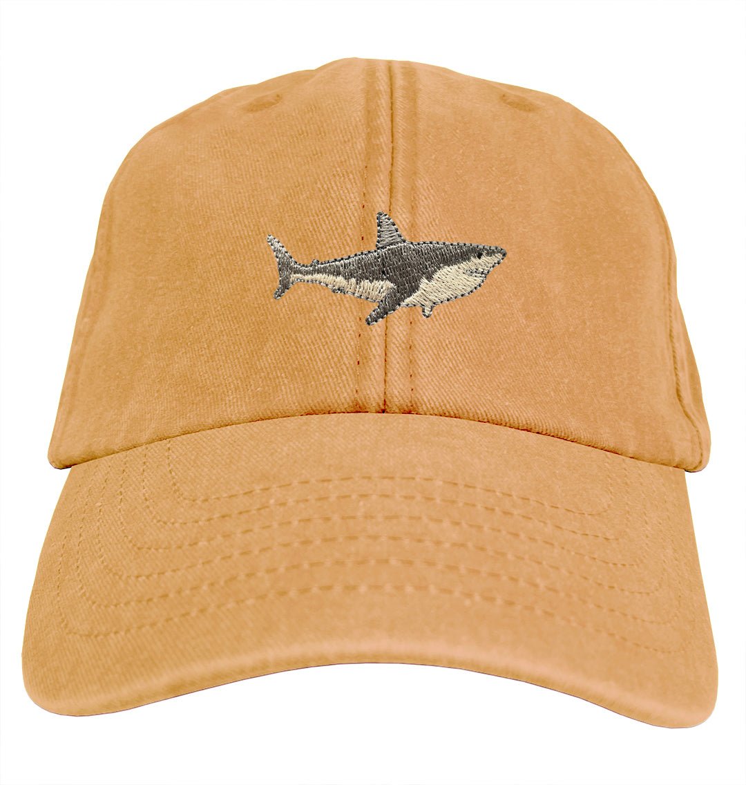 Great White Shark Denim Cap - Blue Panda