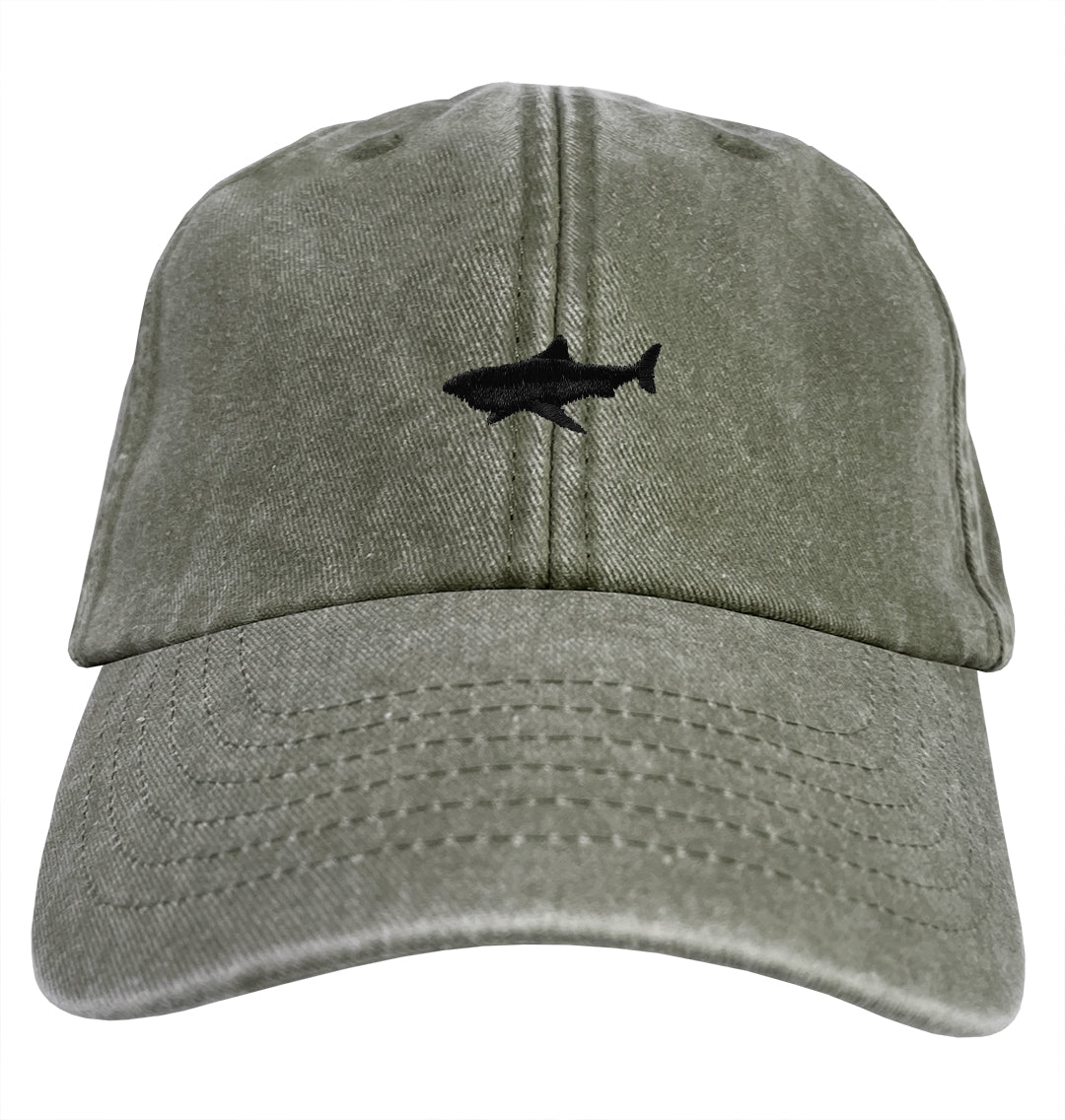 Great White Shark Logo Cap - Blue Panda