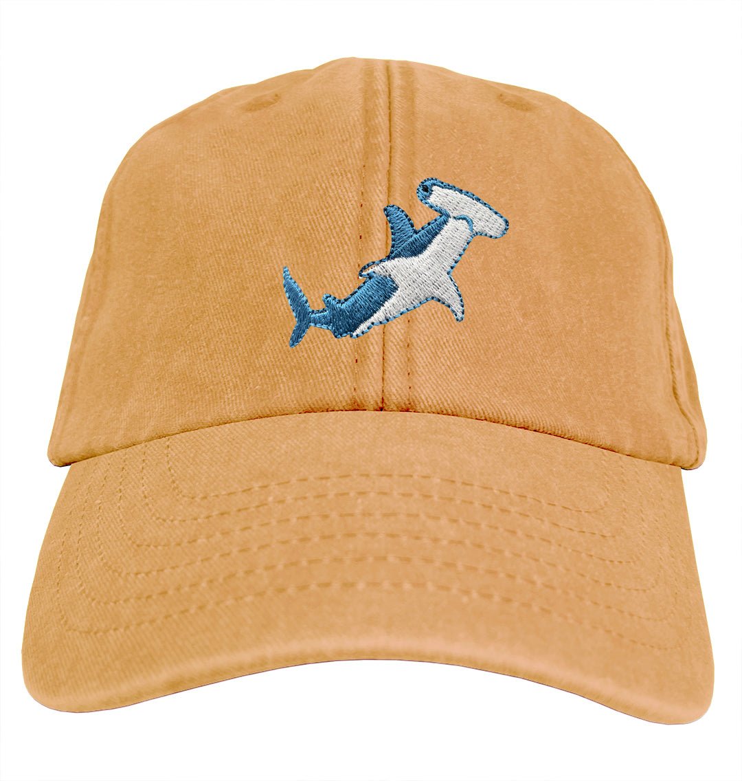 Hammerhead Shark Denim Cap - Blue Panda