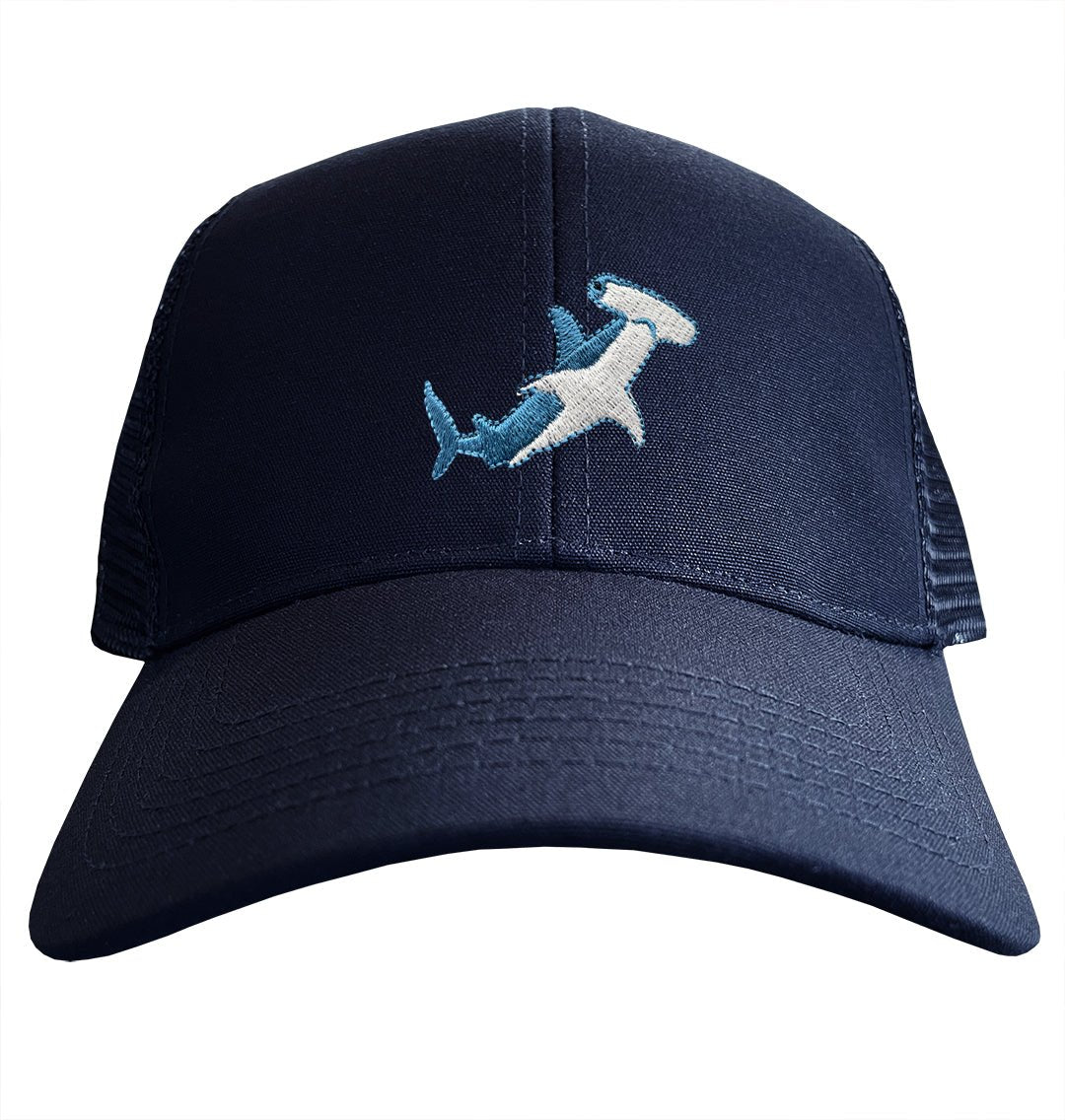 Hammerhead Shark Trucker Cap - Blue Panda