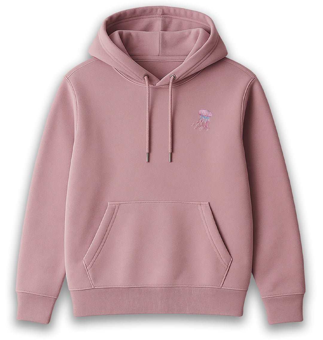 Jellyfish Mens Hoodie - Blue Panda