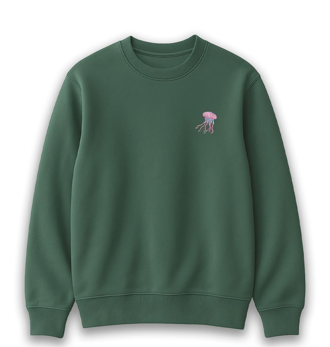 Jellyfish Mens Sweatshirt - Blue Panda