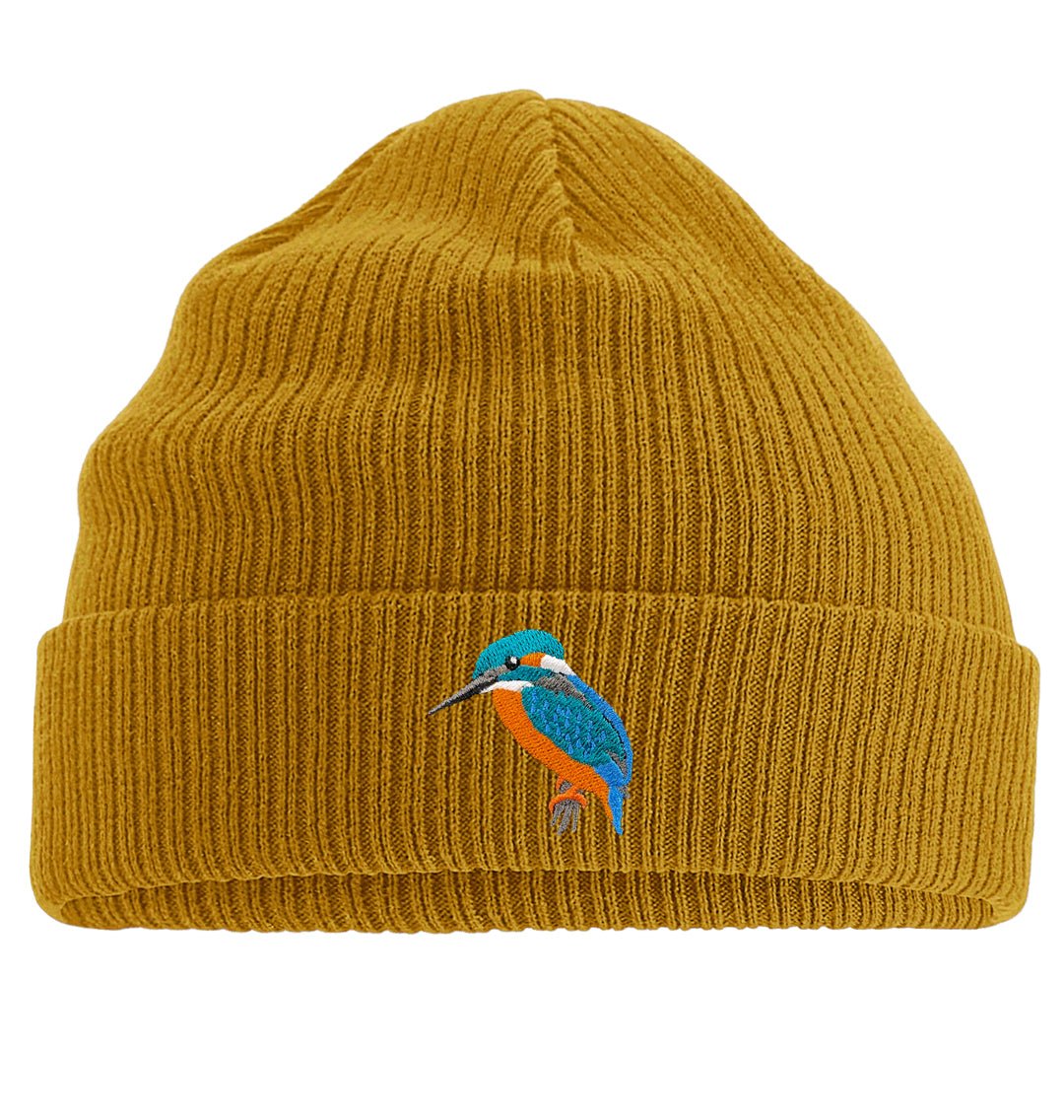 Kingfisher Beanie - Blue Panda