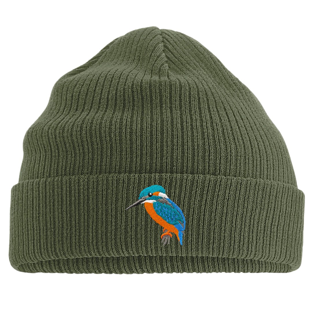 Kingfisher Beanie - Blue Panda