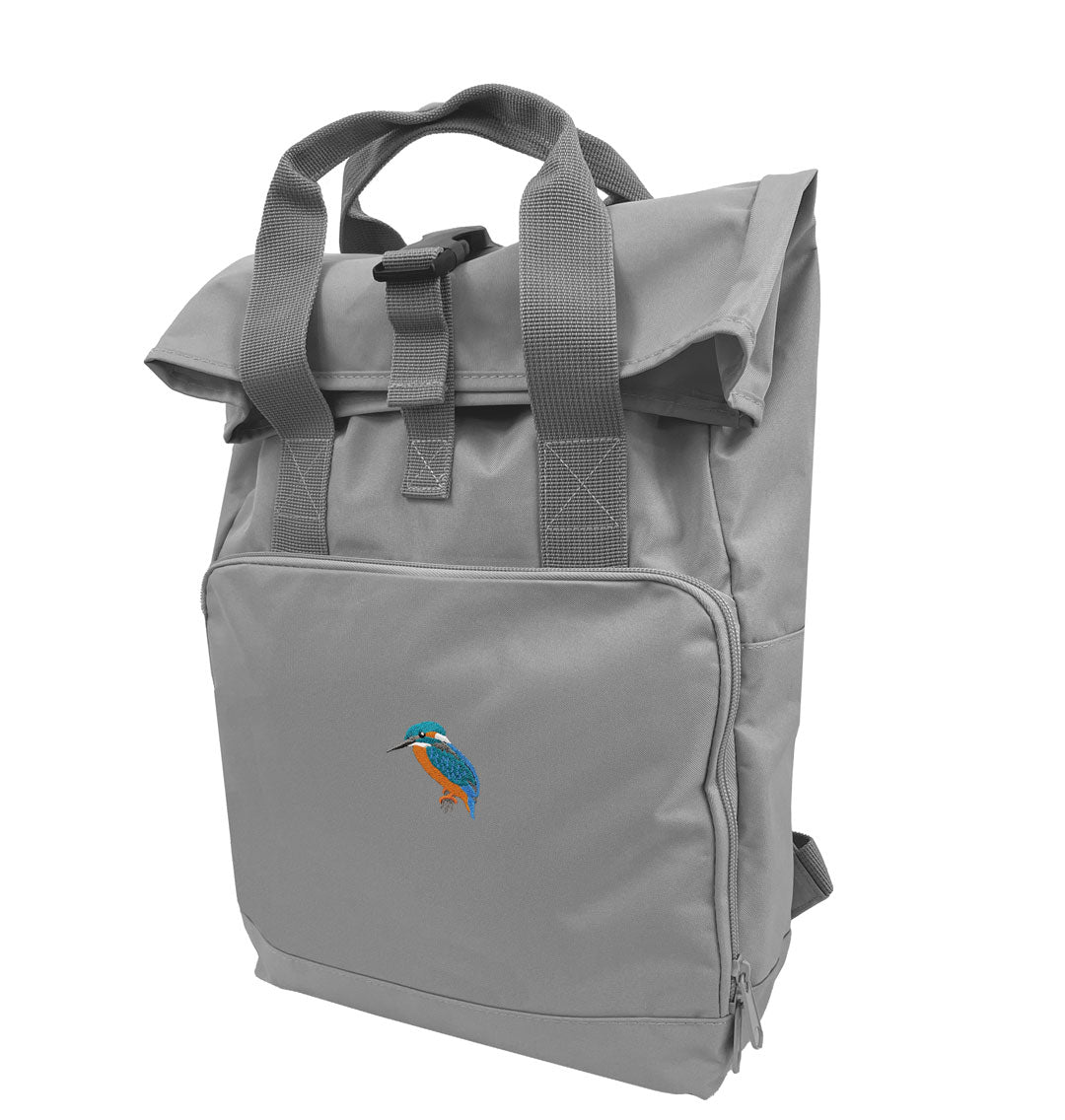 Kingfisher Everyday Roll-top Recycled Backpack