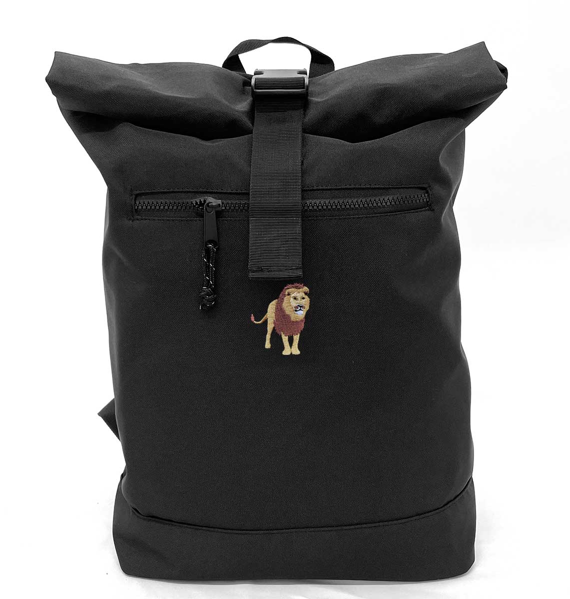 Lion Beach Roll-top Recycled Backpack