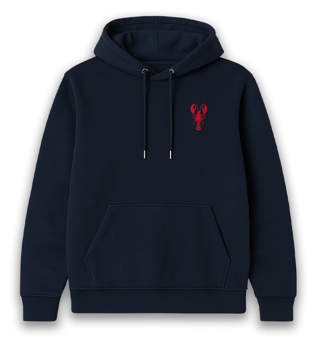 Lobster Mens Hoodie - Blue Panda