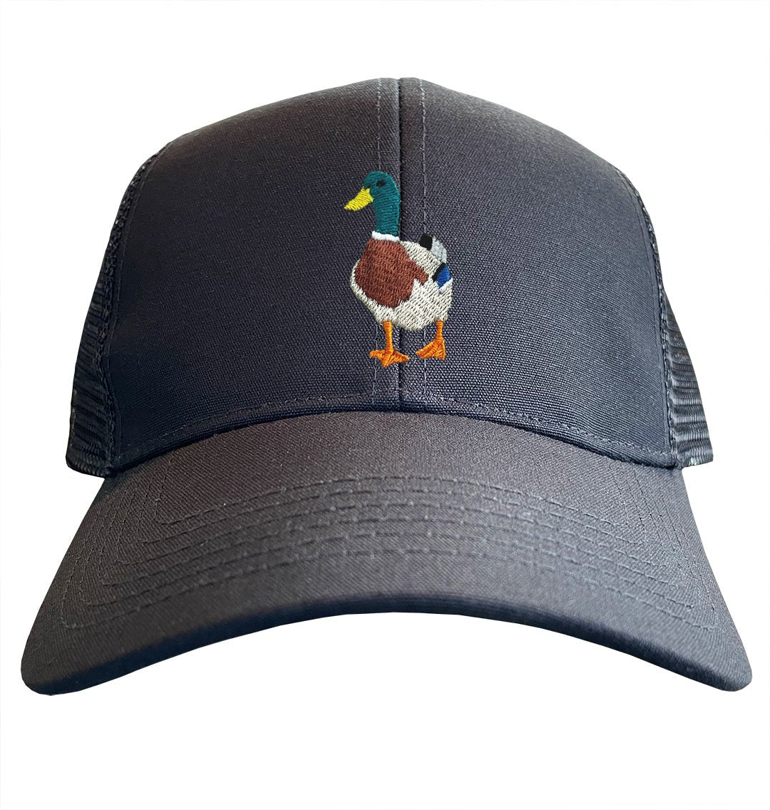 Mallard Duck Trucker Cap - Blue Panda