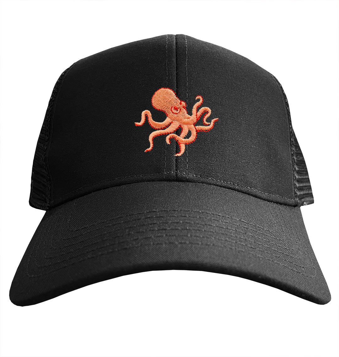 Octopus Trucker Cap - Blue Panda