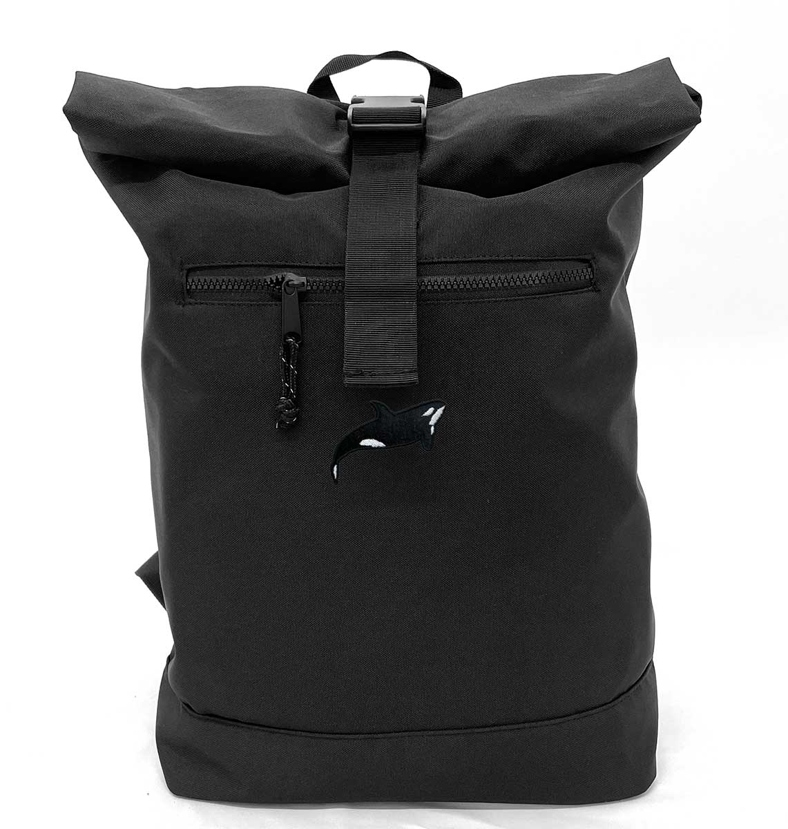 Orca Whale Beach Roll-top Recycled Backpack