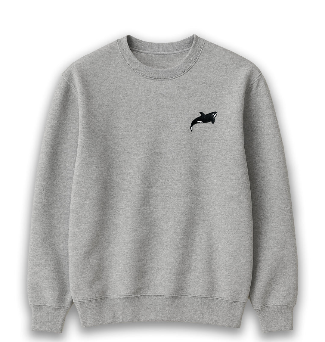 Orca Mens Sweatshirt - Blue Panda