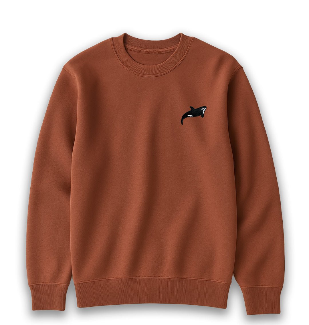 Orca Mens Sweatshirt - Blue Panda