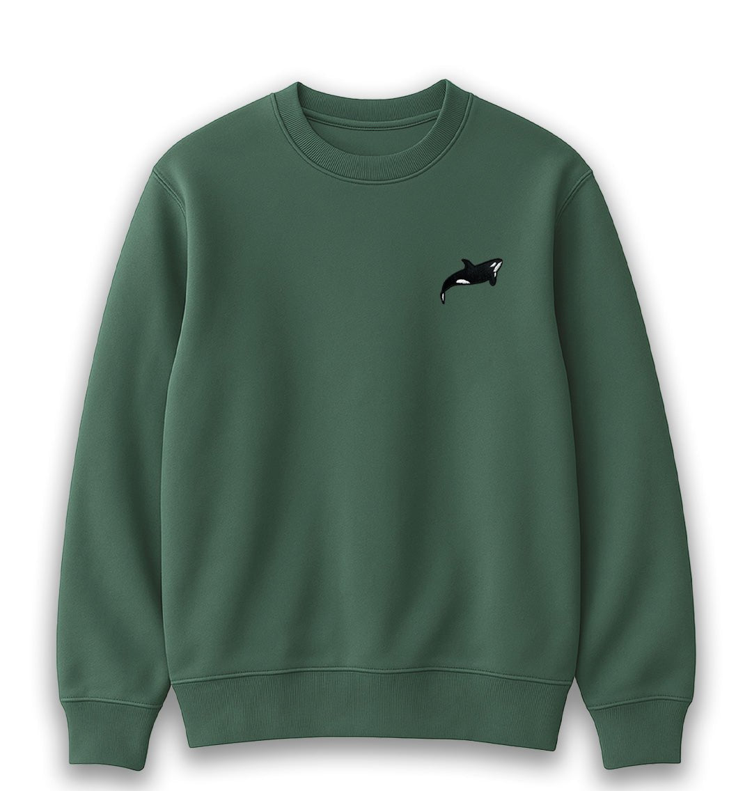 Orca Mens Sweatshirt - Blue Panda