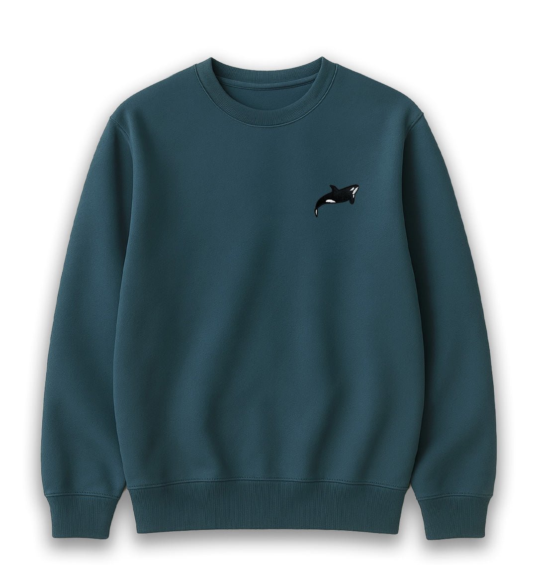 Orca Mens Sweatshirt - Blue Panda