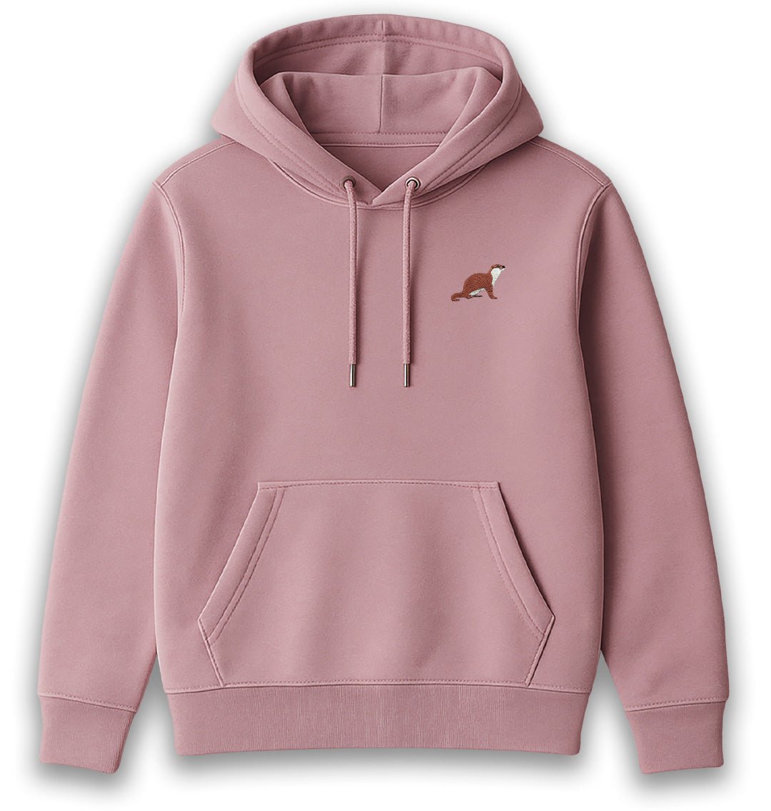 Otter Womens Hoodie - Unisex - Blue Panda