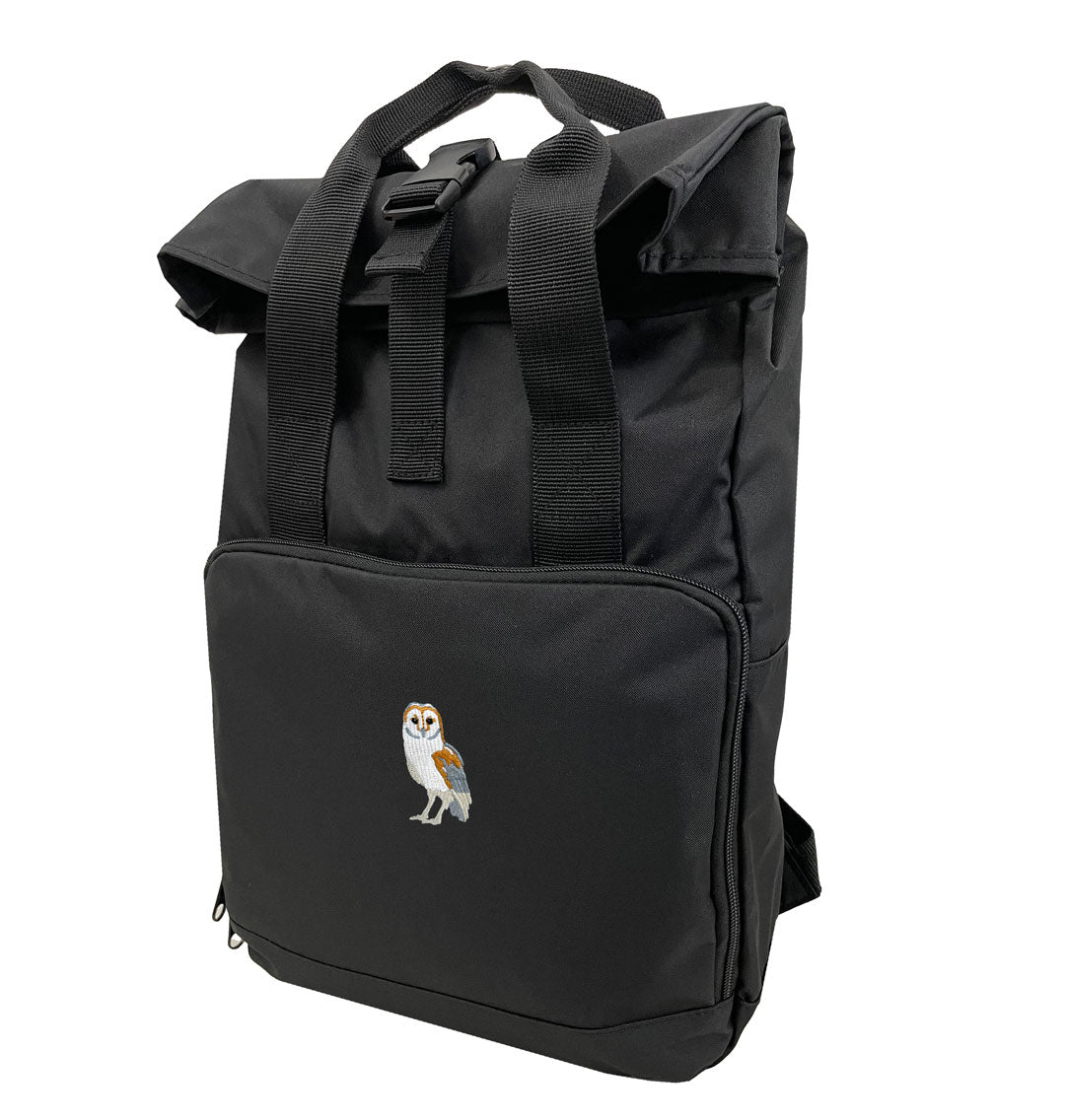 Barn Owl Everyday Roll-top Recycled Backpack