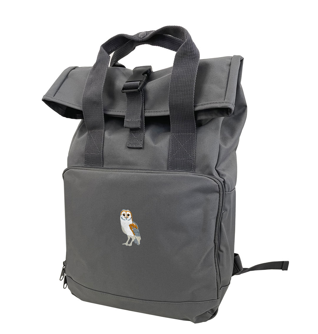 Barn Owl Everyday Roll-top Recycled Backpack