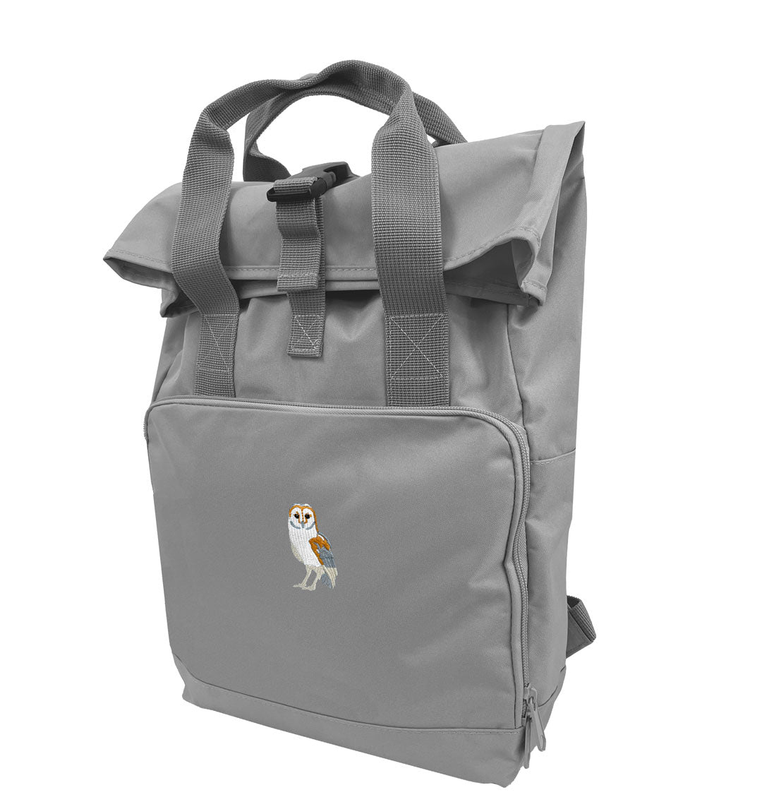 Barn Owl Everyday Roll-top Recycled Backpack