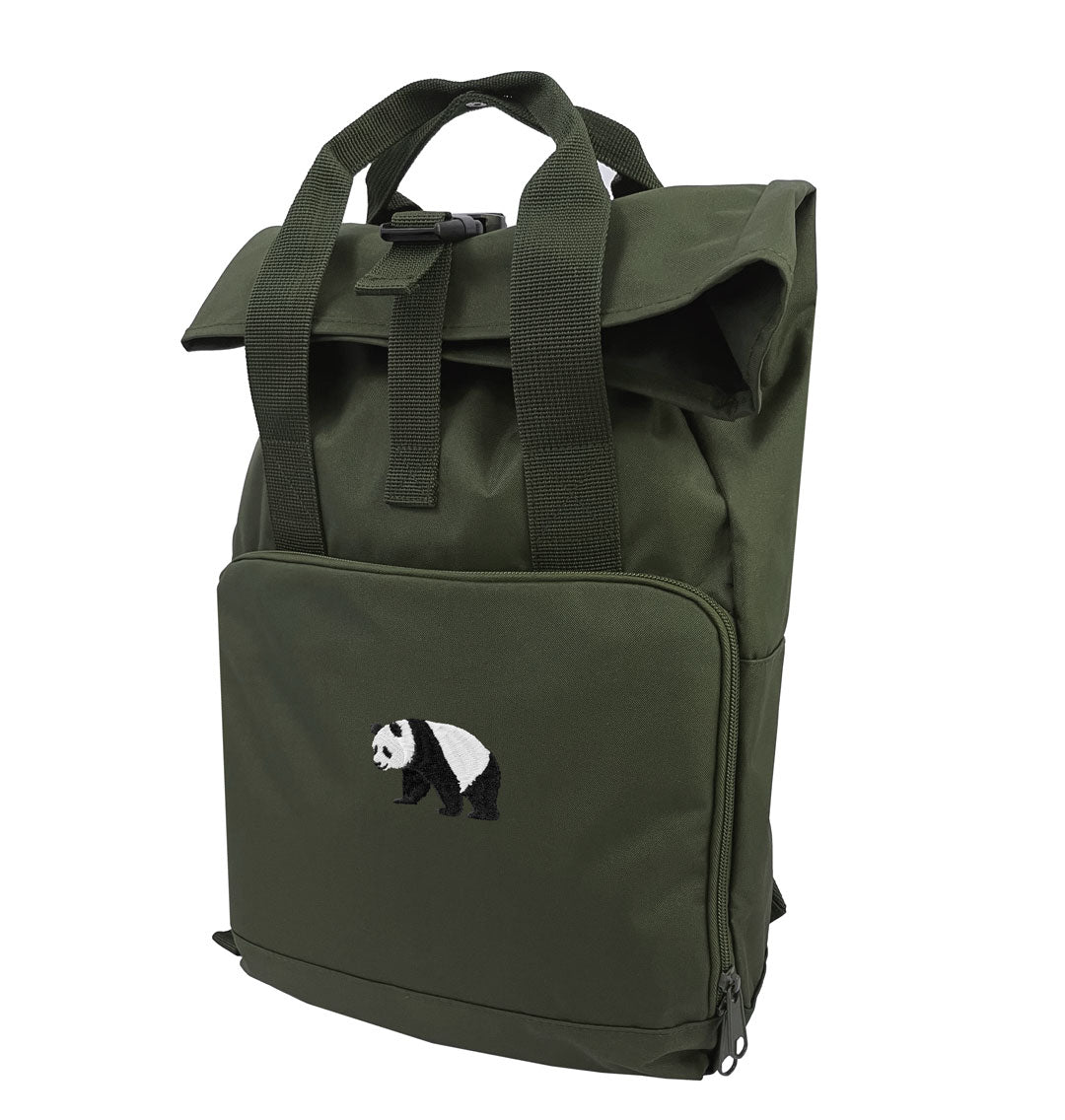 Panda Everyday Roll-top Recycled Backpack