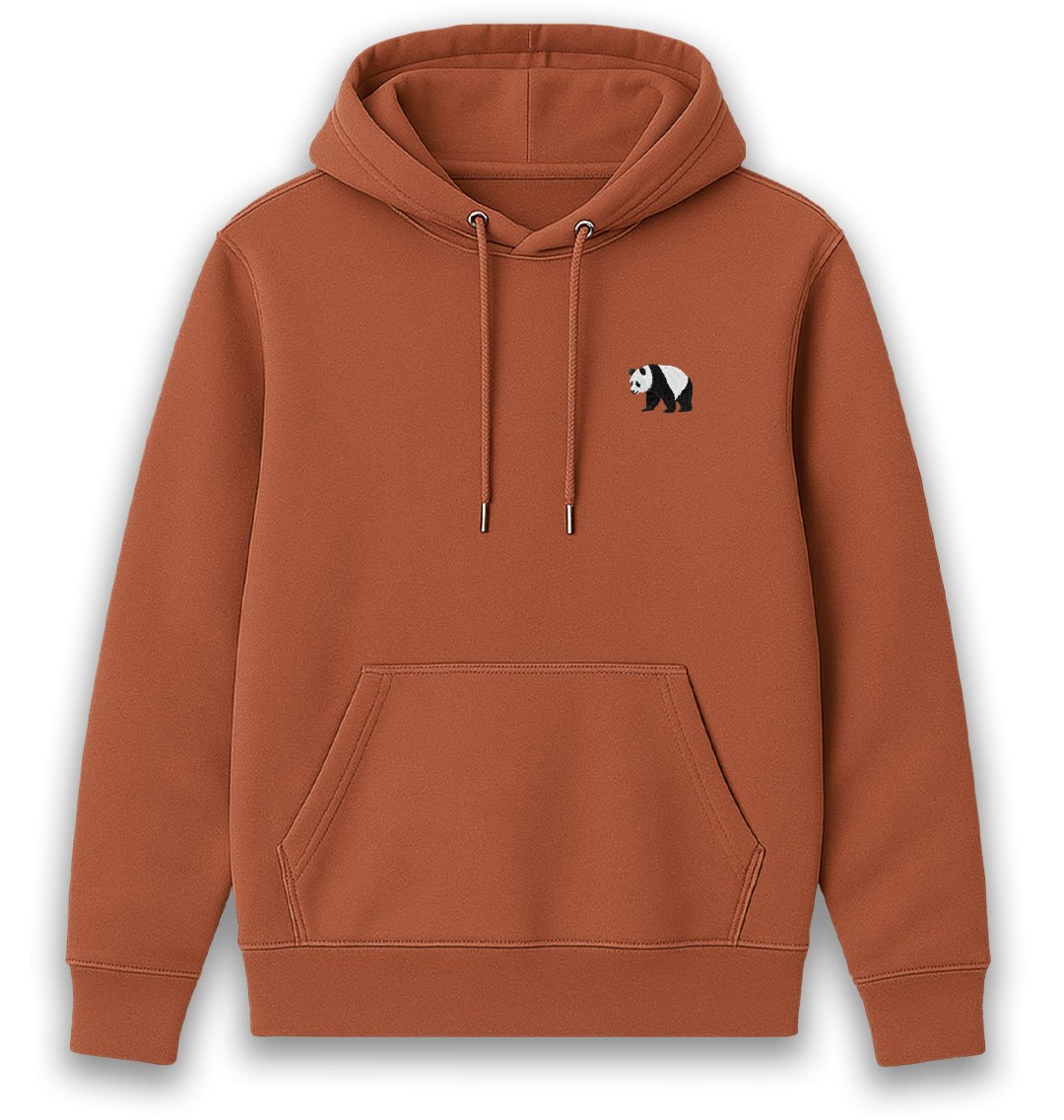 Panda Hoodie for Women Giant Panda Embroidered Design