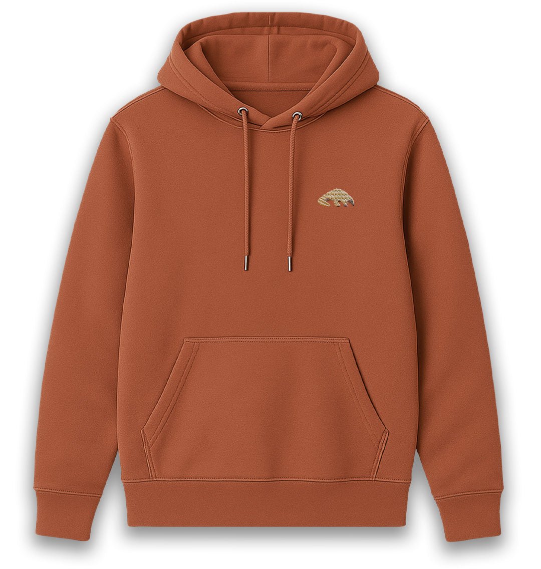 Pangolin Womens Hoodie - Unisex - Blue Panda