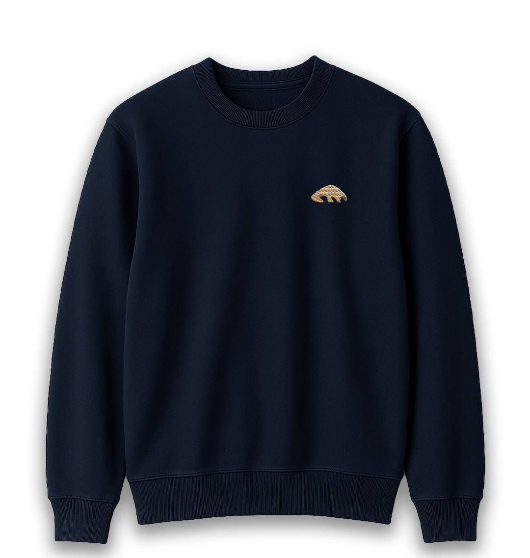 Pangolin Womens Sweatshirt - Unisex - Blue Panda