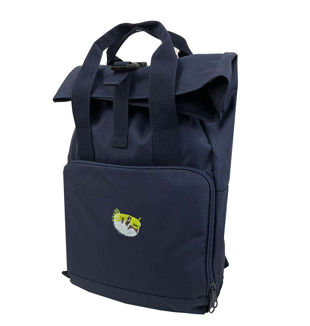 Pufferfish Everyday Roll-top Recycled Backpack