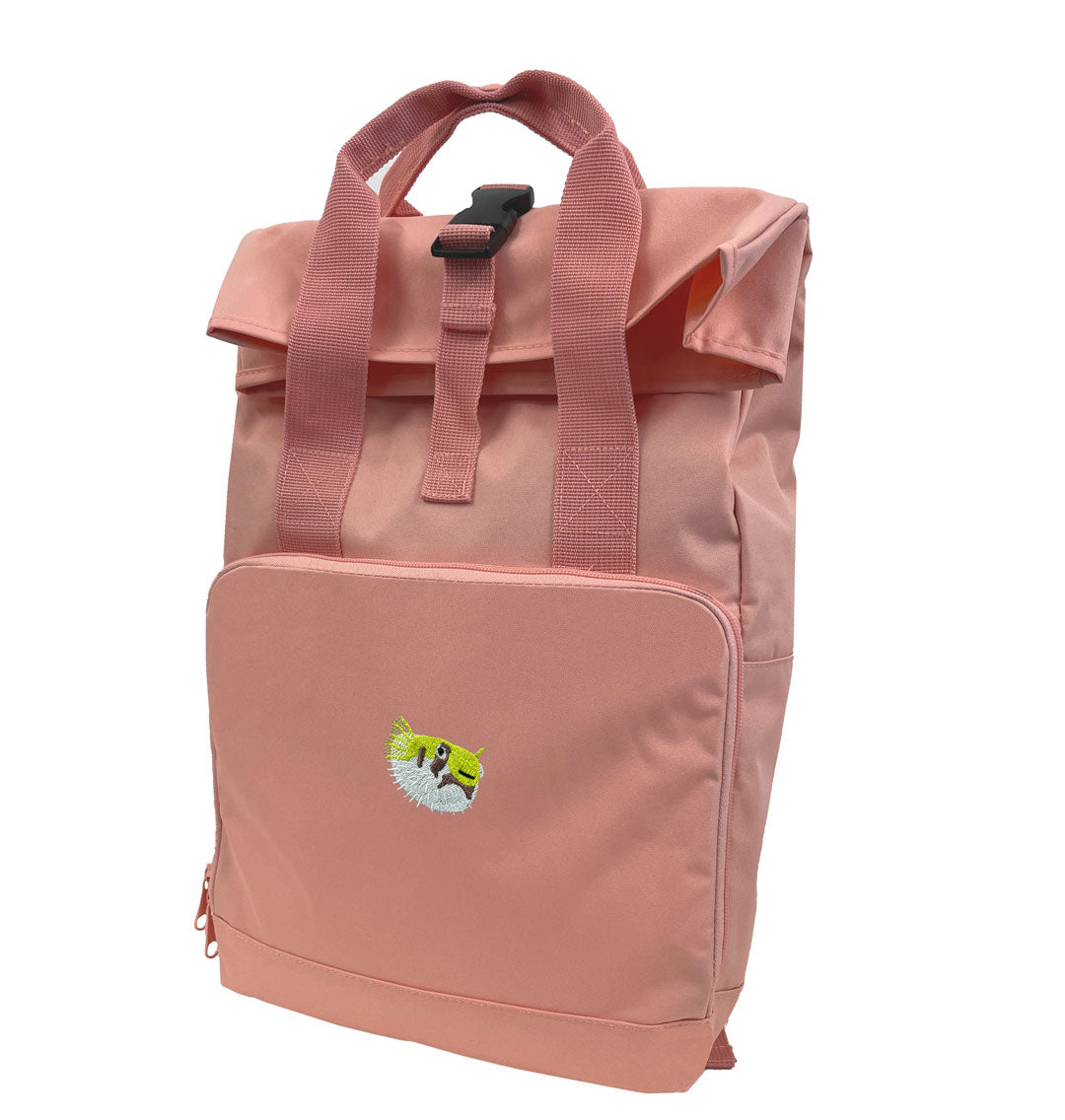 Pufferfish Everyday Roll-top Recycled Backpack