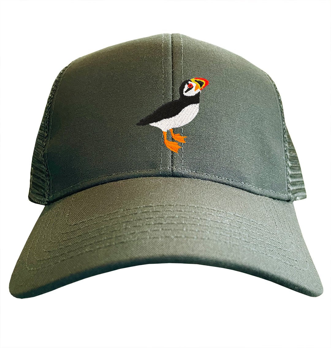 Puffin Trucker Cap - Blue Panda