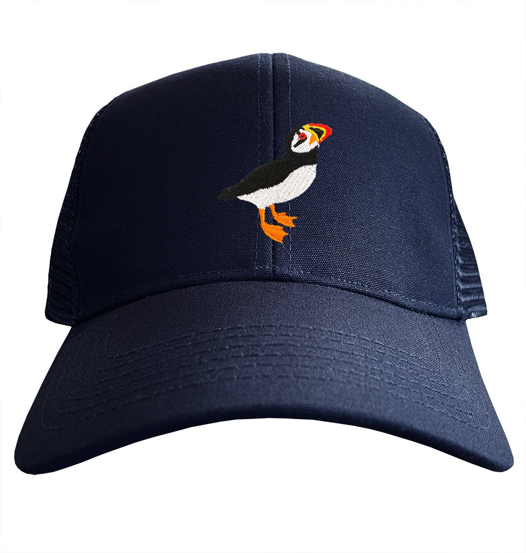 Puffin Trucker Cap - Blue Panda