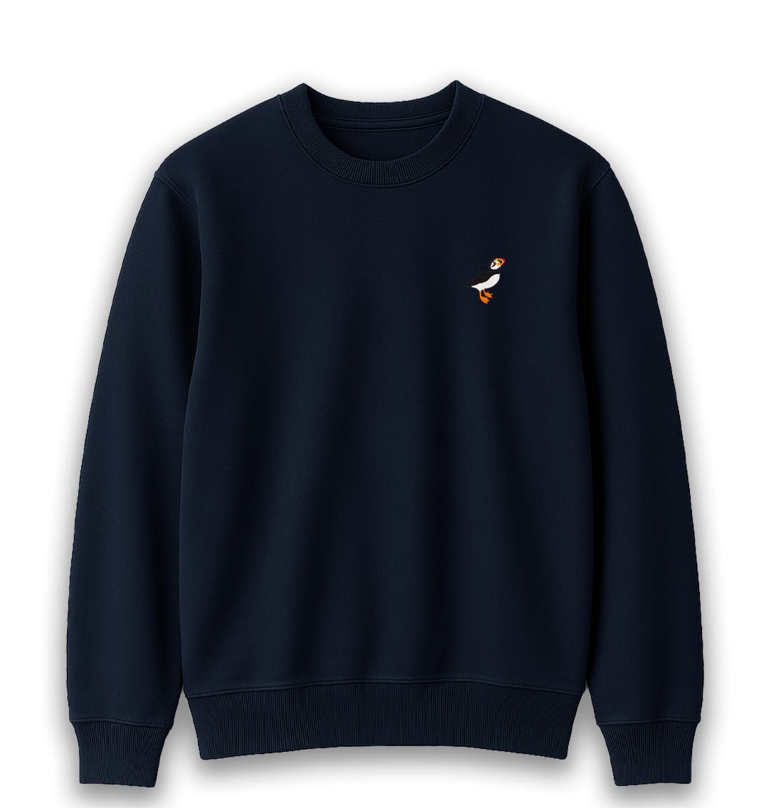 Puffin Womens Sweatshirt - Unisex - Blue Panda