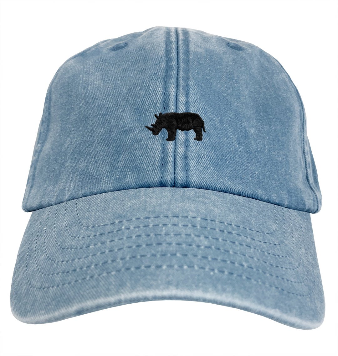 Rhino Logo Cap - Blue Panda