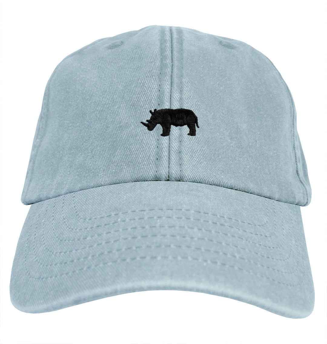 Rhino Logo Cap - Blue Panda