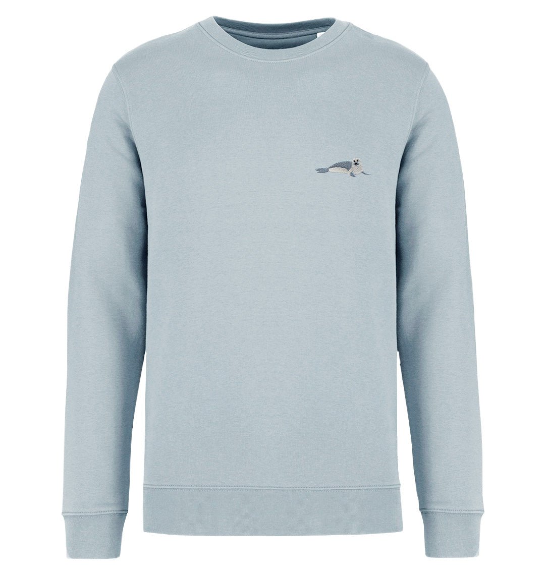 Seal Mens Sweatshirt - Blue Panda