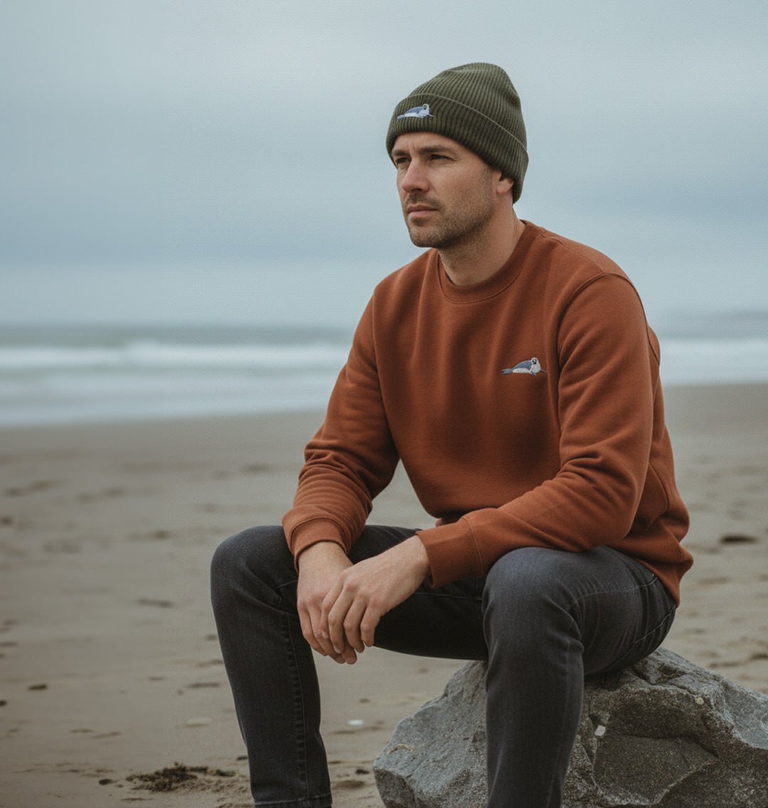 Seal Mens Sweatshirt - Blue Panda