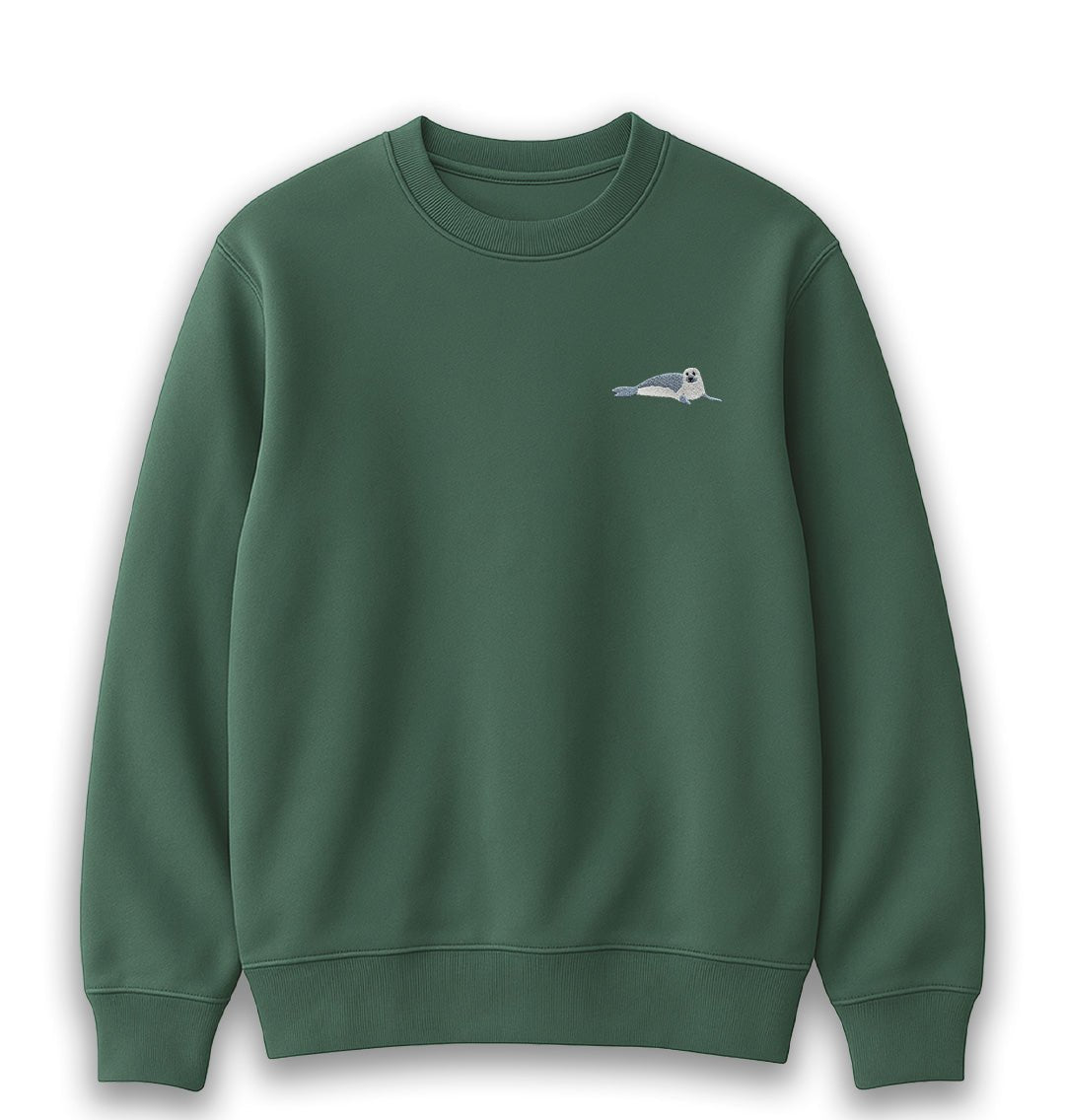 Seal Womens Sweatshirt - Unisex - Blue Panda