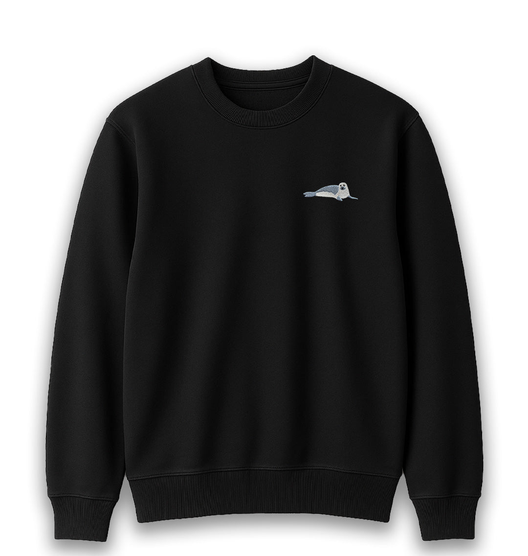 Seal Womens Sweatshirt - Unisex - Blue Panda