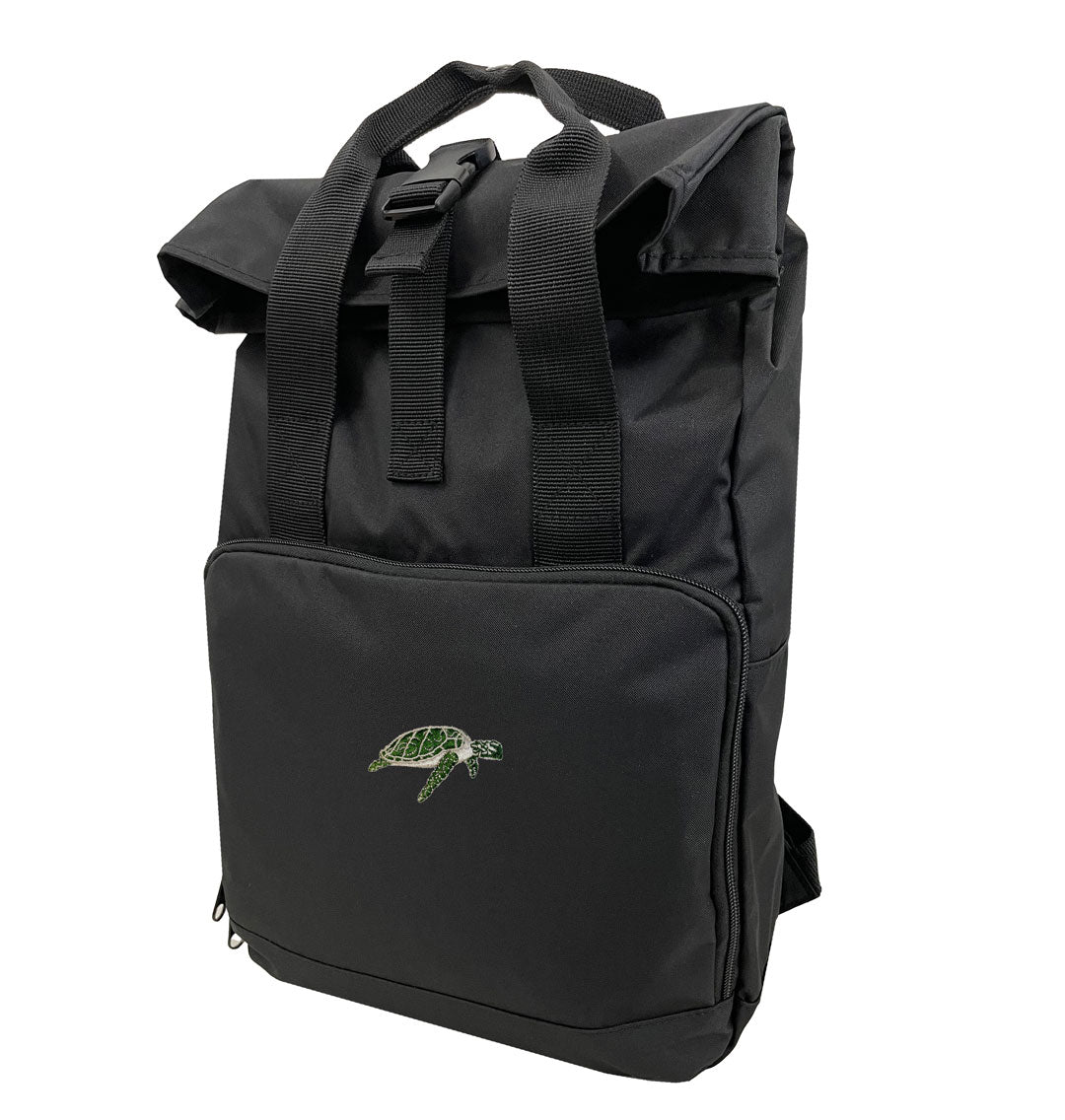 Turtle Everyday Roll-top Recycled Backpack