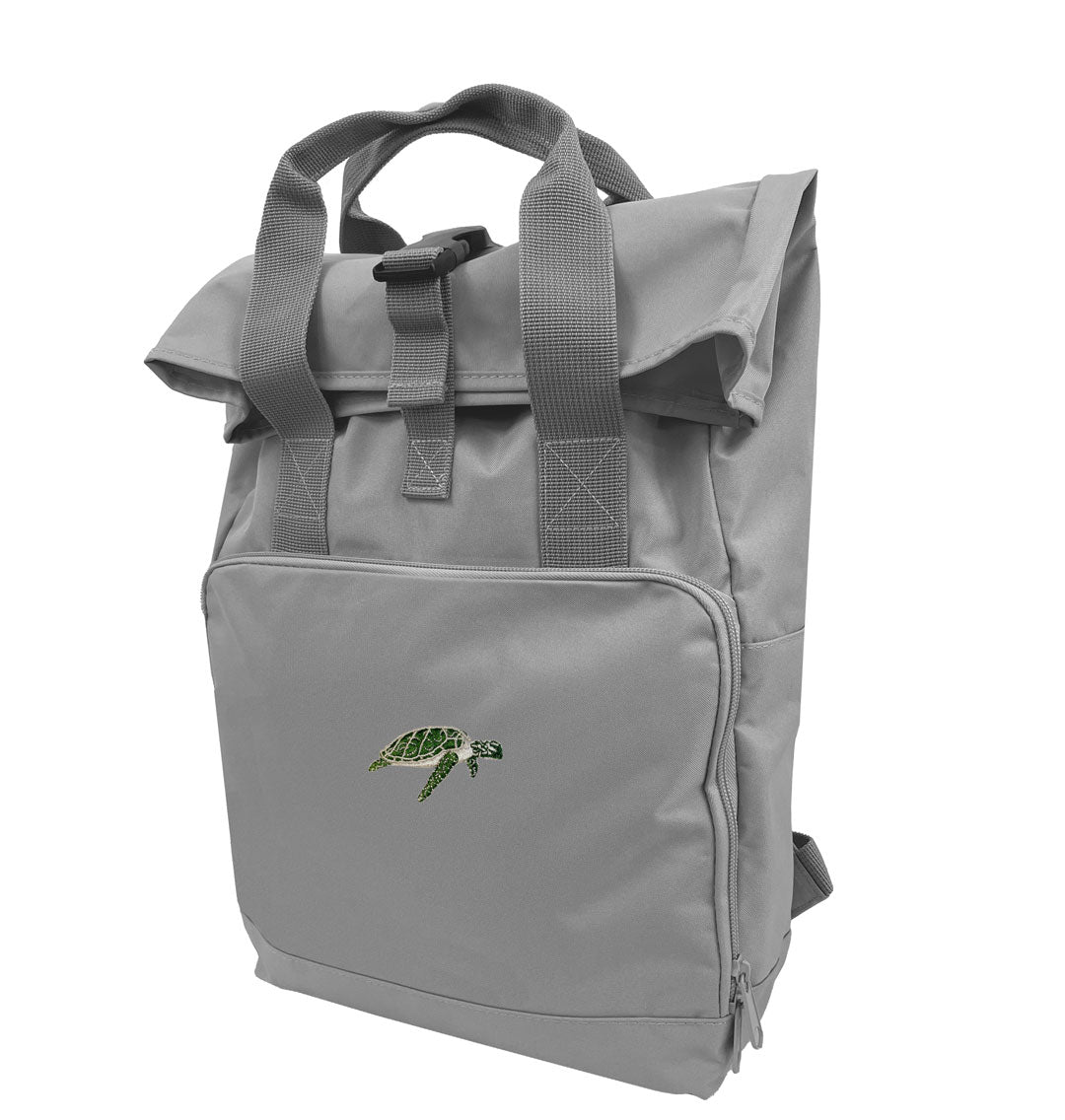 Turtle Everyday Roll-top Recycled Backpack