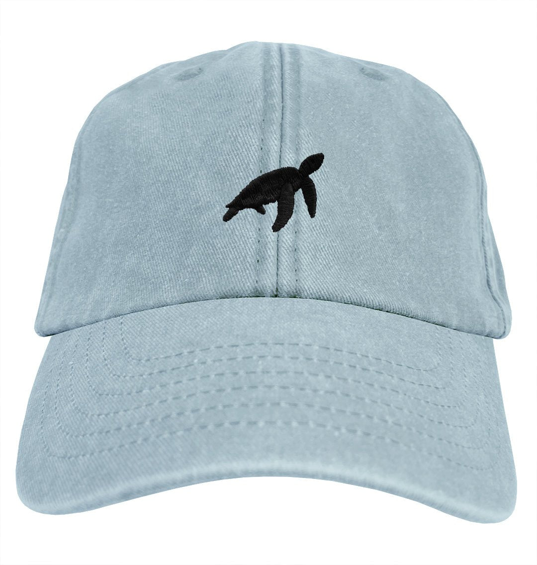 Turtle Logo Cap - Blue Panda