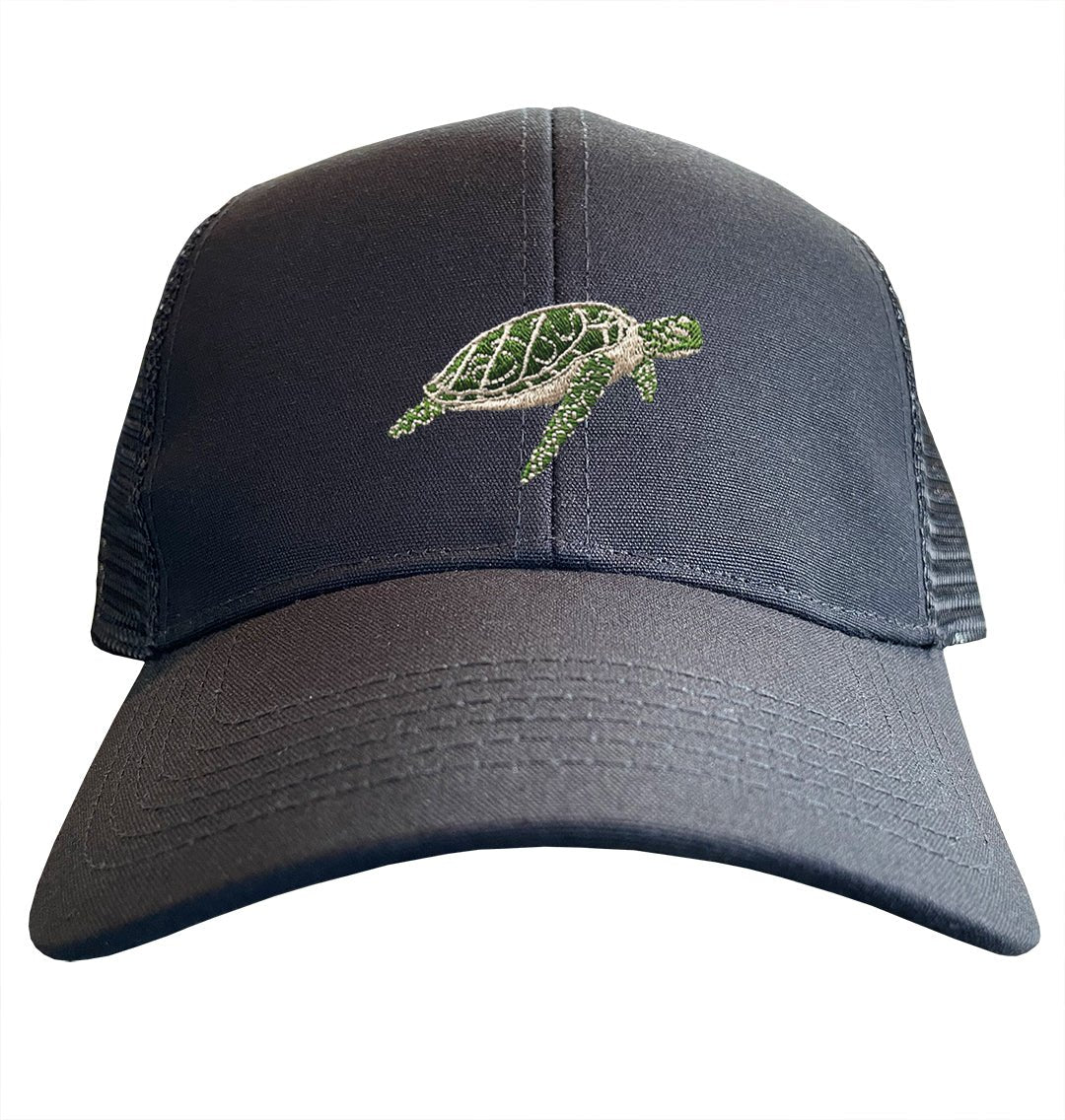 Turtle Trucker Cap - Blue Panda